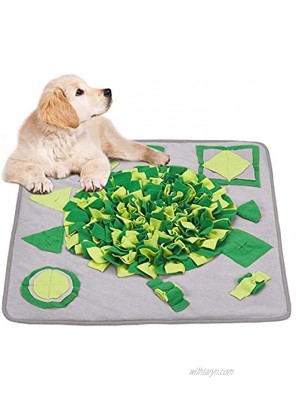 Snuffle Mat for Dogs Small Large Pets Distracting Training Natural Foraging Snuffling Nose Work Training for Dogs Stress Release Slow Eat Durable Machine Washable Anti Slip 25.5 x 25.5 Type2