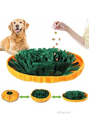 SZCLIMAX Pet Snuffle Mat for Dogs Large 2IN1 Slow Eating Nosework Feeding Mat Interactive Toys Encourages Natural Foraging Skills Dog Cat Treat Dispenser