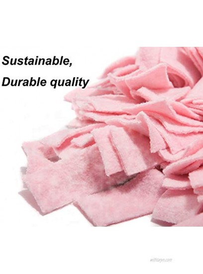 YINXUE Pet Snuffle Mat Durable Washable Dog Cat Slow Feeding Mat 27 x 22 Anti Slip Puzzle Blanket for Distracting Smell Training Foraging