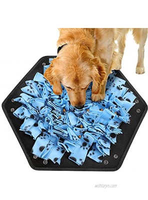 YOUTHINK Snuffle Mat for Dog with 4 Suction Cups and Non-Slip Backing Durable Interactive Dog Toys for Foraging Skill and Stress Relief