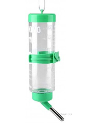 250ml Hamster Water Bottle No Drip Hanging Drinking Dispenser Automatic Drinking Fountain for Small Animals Mice Gerbil Rat Chinchillas Guinea Pig Squirrel