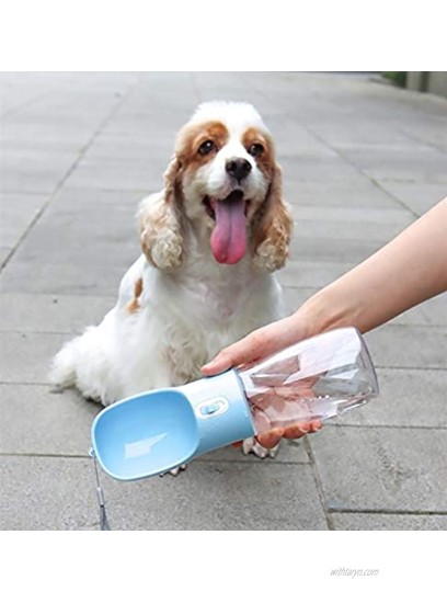 Dog Travel Water Bottle Portable Puppy Water Dispenser For Traveling Walking Outdoor Activities Pet Drinking Feeder Lightweight & Convinient