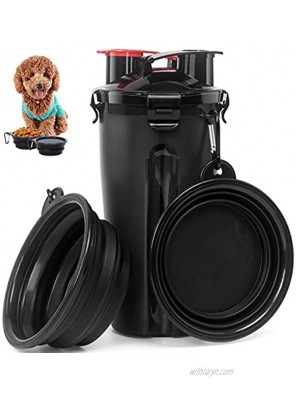 Esing Dog Water Bottles W Bowls Pet Portable Drinking Bottle Puppy Travel Dispenser Doggie Kettle Kittens Feeding Cup W Food Container