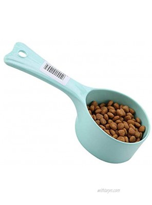 Dog Food Scoop 1 Cup Plastic Pet Food Measuring Spoon for Dogs Cats Birds
