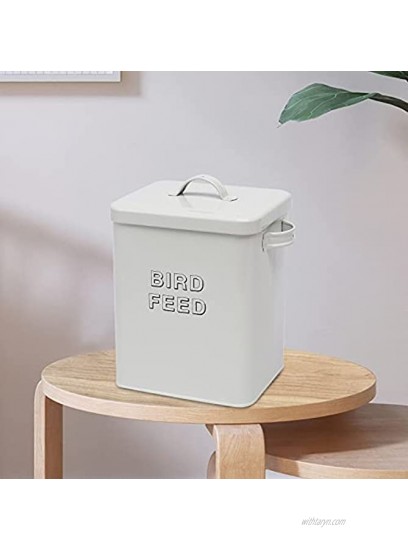 Geyecete Bird Feeder,Bird Food Jar Pet Food Storage