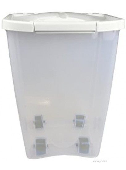 Van Ness 50-Pound Food Container with Fresh-Tite Seal and Wheels