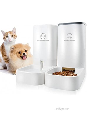 Automatic Pet Feeder and Water Dispenser Gravity Feeder