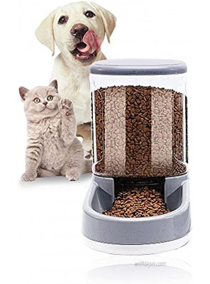 LeYoMiao Automatic Pet Feeder Medium and Small Pet Automatic Food Feeder and Drinker Set 3.8 L Dog Travel Supplies Feeder and Drinker Cat Rabbit Pet Animal