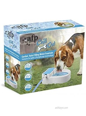 ALL FOR PAWS Chill Out Garden Automatic Filling Fountain for Dogs 8.8007 kg