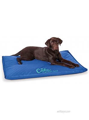 K&H PET PRODUCTS Coolin' Comfort Bed Ultra Thick Cooling Orthopedic Pet Bed