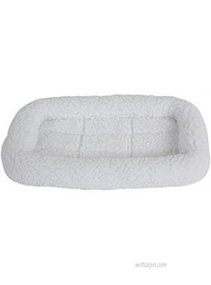 SnooZZy Sheepskin Bolster Crate Mat for 19" Crates