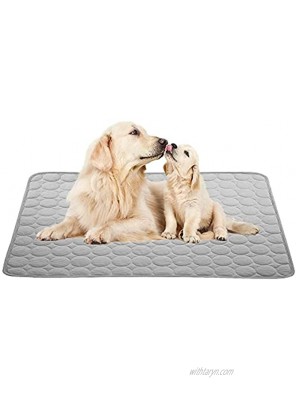 BiBOSS Pet Cooling Mat for Dog Puppy Cat Washable Cooling Pad Reusable Ice Silk Dog Self Cooling Mat Pet Sleeping Pad Blanket for Pet Beds Kennels Couches Sofa Floors Car Seats