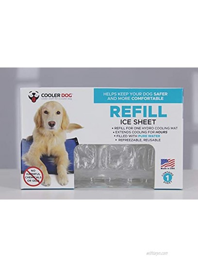CoolerDog Refill Ice Sheet for Hydro Cooling Mat