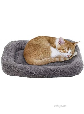 lesypet Cat Bed Mat Small Dog Mat for Crate Rabbit Bed Washable Mat