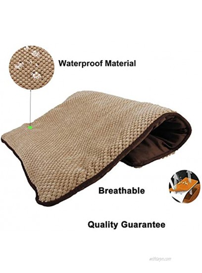 PAWISE Pet Cushion Dog Cat Mat Washable Mattress Defender Dog Beds Dog Cushion Crate Cage Puppy Bed