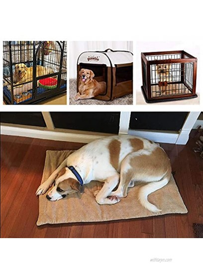 PAWISE Pet Cushion Dog Cat Mat Washable Mattress Defender Dog Beds Dog Cushion Crate Cage Puppy Bed