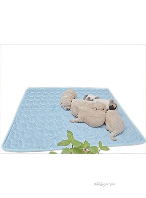 Sidingeng Dog Cooling Mat Breathable Pet Cooling Mat Keep Cool in Summer Perfect Indoors & Outdoors
