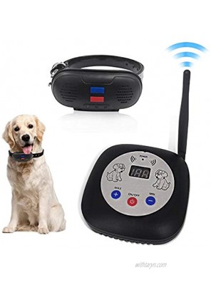 IECOPOWER Dog Collar Receiver Wireless Dog Fence Electric Remote Dog Training Collars with Shock Warning Mode Waterproof Rechargeable Receiver Pet Collar