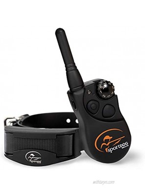 SportDOG Brand YardTrainer Family Remote Trainers- Rechargeable Waterproof Dog Training Collars with Static Vibration and Tone up to 300 Yard Range
