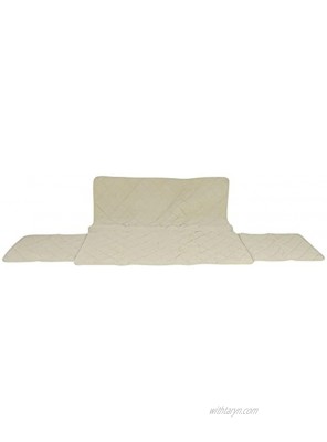 CPC Diamond Quilted Couch Protector 60-Inch Linen
