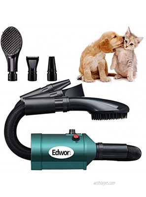IONE Dog Cat Hair Dryer,Professinal Double Force Gooming Blower Dryer for Medium Small Pets,IEC Certificated Large Dryer