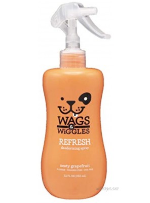Wags & Wiggles Dog Grooming Supplies Dog Grooming Spray Waterless Dog Shampoo Dog Detangling Spray for Dogs Wags and Wiggles Deodorizing Dog Spray Pet Detanging Spray Puppy Bath Spray