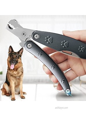 Best Dog Nail Trimmer for Anxiety Sensitive Dog Quiet Sharpest Smoothest Dog Nail Clippers for X Large Medium Small Size Breed Heavy Duty Metal Dog Nail Grinder for