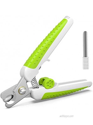slopehill Dog Nail Clippers Pet Nail Clippers with Safety Guard to Avoid Over Cutting Free Nail File Razor Sharp Blade Lock Switch Professional Grooming Tool for Large and Small Animals