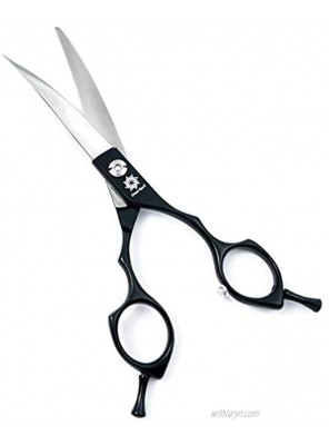 Dream Reach 6.5'' Dog Grooming Scissors Twin Tail Professional Pet Cat Hair Scissors Best Cutting & Curved & Chunker Shear Pet Clipping Scissors for Small Large Dogs Cats