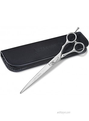 Master Grooming Tools 5200 Series Shears — High-Performance Shears for Grooming Dogs Curved 8½