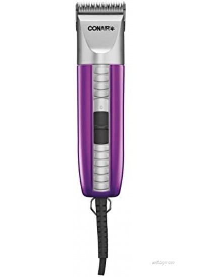 CONAIRPRO dog & cat Corded Two Speed Brushless Motor Clipper Purple