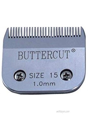 Geib Buttercut Stainless Steel Dog Clipper Blade Size-15 3 64-Inch Cut Length