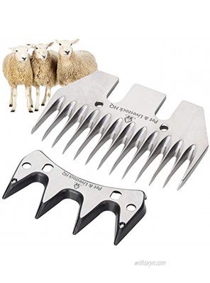 Pet & Livestock HQ | Shearing Blades 380W Sheep Clippers Replacement for Oster Lister Heiniger Detachable Animal Trimmer Shears for Grooming Goats Lambs Llamas Alpacas