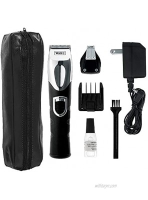 Wahl Professional Animal Touch Up Rechargeable Pet Trimmer #9854-700 Silver and Black