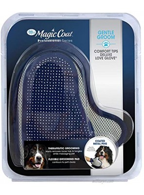 Four Paws Magic Coat Dog Grooming Deluxe Love Glove With Tender Tips