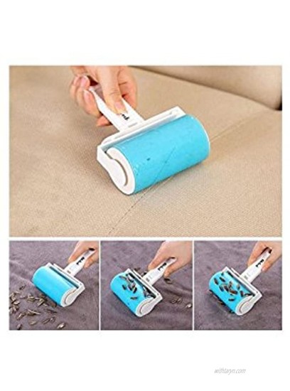 iLifeTech Resuable Lint Roller Cat Dog Hair Remover Tool Pet Shedding Brush Cleans Your Suit Sofa4 8 Optional