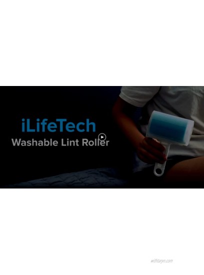 iLifeTech Resuable Lint Roller Cat Dog Hair Remover Tool Pet Shedding Brush Cleans Your Suit Sofa4 8 Optional