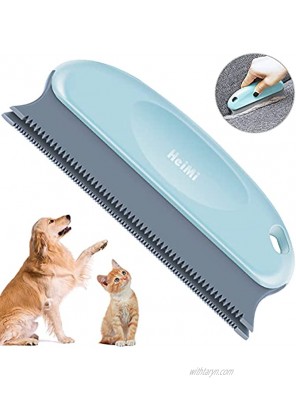 Mini Pet Hair Remover for Pet hair remover brush Pet hair remover for car Cleaners Used in Fabric Furniture Couch or Carpet Cat Hair Remover Fur Removal Brus Dog Hair Remover Light green