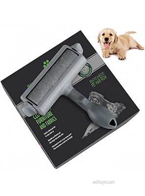 Pet Hair Remover for Dogs & Cats Reusable Dog Hair Remover Roller Cat Hair Removal Cleaning Brush Quickly Collects Pet Hair Perfect for Couch Carpet Car Seat Bedding Fabrics Furniture Clothes