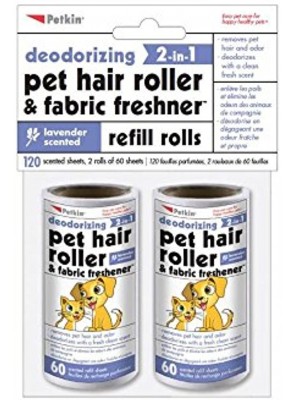 Petkin PK5462 120 Count Vanilla Pet Hair Roller Refills