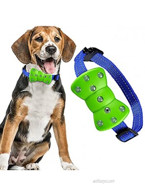Bark Collar Dog Bark Collar Anti Barking Device Rechargeable Stop Dog Training Bark Collar for Small Medium Large DogsGreen