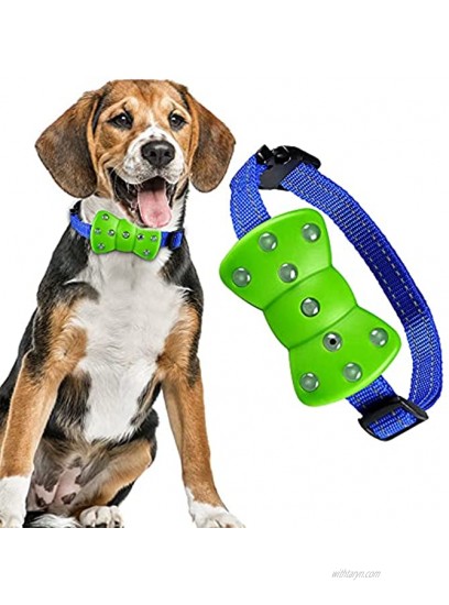 Bark Collar Dog Bark Collar Anti Barking Device Rechargeable Stop Dog Training Bark Collar for Small Medium Large DogsGreen