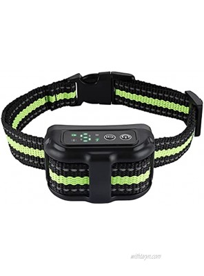 Dog Bark Collar 5 Adjustable Sensitivity and Intensity Levels-Dual Anti-Barking Modes Rechargeable Bark Collar with Beep Vibration and Shock Dog Bark Collar for Small Medium Large Dogs