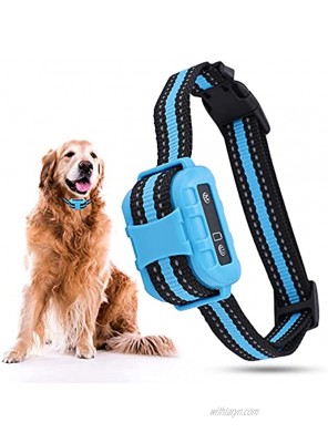 Dog Bark Collar Automatic Action Without Remote for Small Medium Large Dogs No Shock,No False Triggers Dog Barking Collar with 5 Sensitivity Beep Vibration & Shock Modes