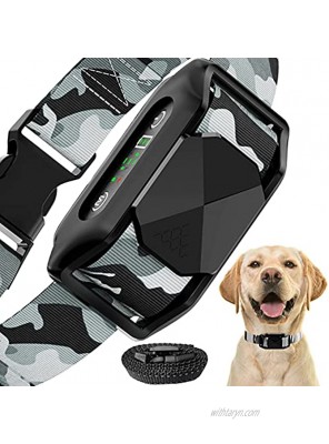 Dog Bark Collar Mewowpet Adjustable Shock Barking Collar with Beep Vibration Shock Anti Shock Collar for Dogs Rechargeable and Waterproof No Bark Collars for Small Medium Large Dogs