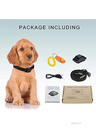 Mini Dog Bark Collar for Small Dogs 5-15lbs