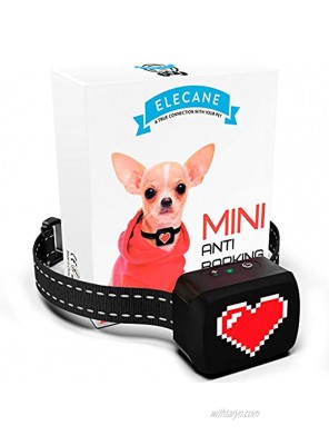 Small Dog Bark Collar Rechargeable Anti Barking Collar for Small Dogs Smallest Most Humane Stop Barking Collar Dog Training No Shock Bark Collar Waterproof Safe Pet Bark Control Device