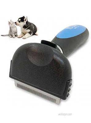 Pet Craft Supply Self-Cleaning Dog Brush Deshedding Brush for Dog Grooming Cat Supplies Great on Shedding Dogs and Cat Brush