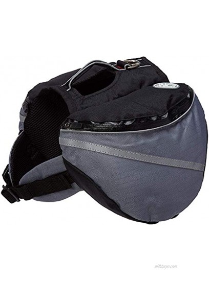 Doggles Dog Backpack Extreme Small Gray Black