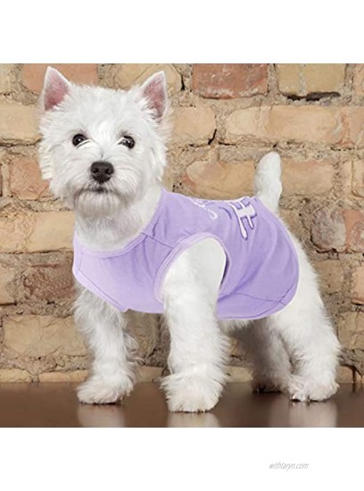 9 Pieces Printed Pet Shirts Dog T-Shirts Summer Pet T Shirt Cute Dog T Shirts Soft Breathable Dog Sweatshirt for Small Medium Dogs Puppy Cats Medium